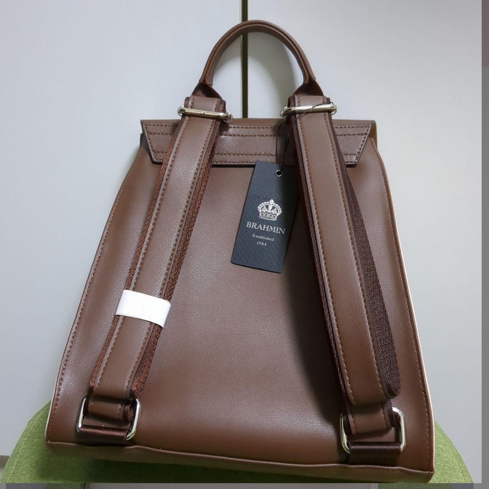 NWT Brahmin Two-Tone Backpack - Picture 6 of 9